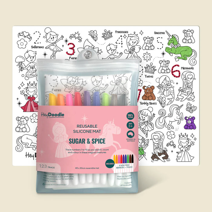 Reusable Coloring & Doodle Mat