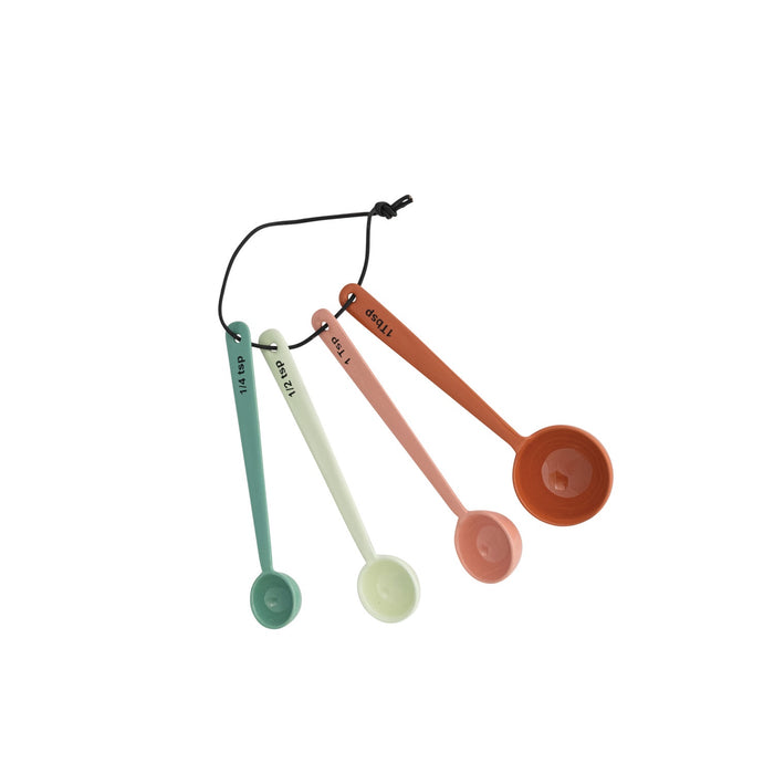 Pastel Enameled Measuring Spoons
