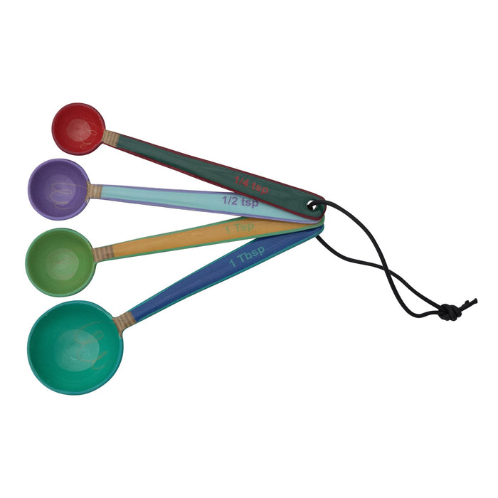 Bright Enameled Measuring Spoons