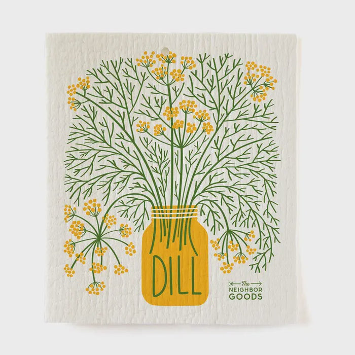 Dill Sponge Cloth