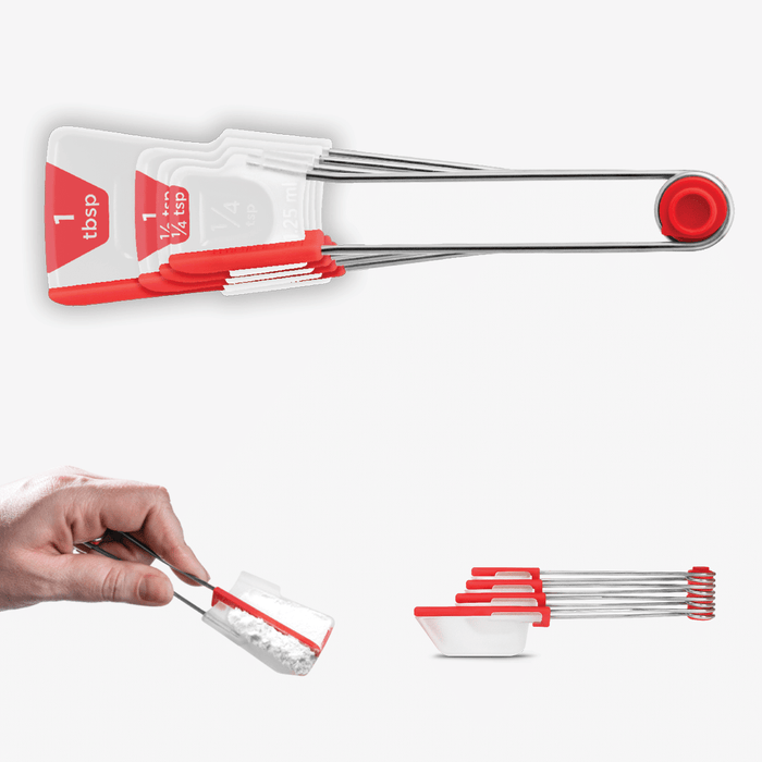 Dreamfarm Levoons measuring spoons - Red
