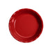 The Right Pie Dish Burgundy - top view
