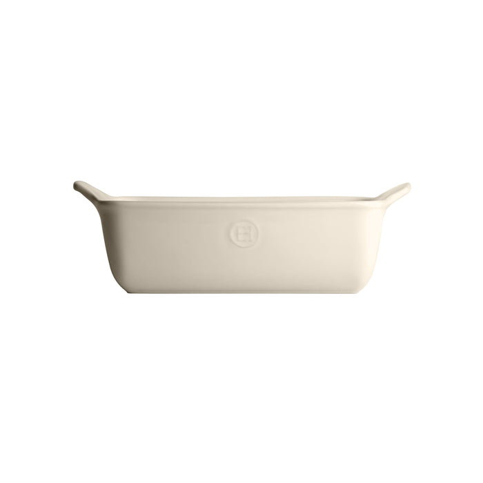 The Right Dish Loaf Pan Clay - profile view