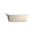 The Right Dish Loaf Pan Clay - profile view