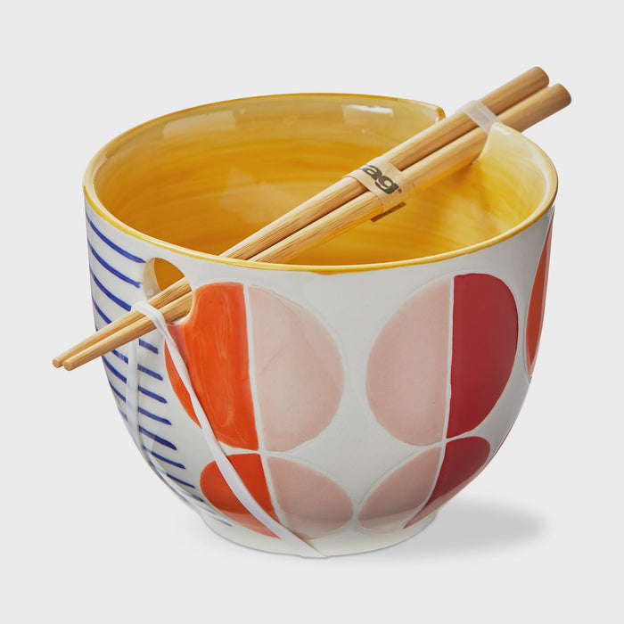 Geo Circles Noodle Bowl