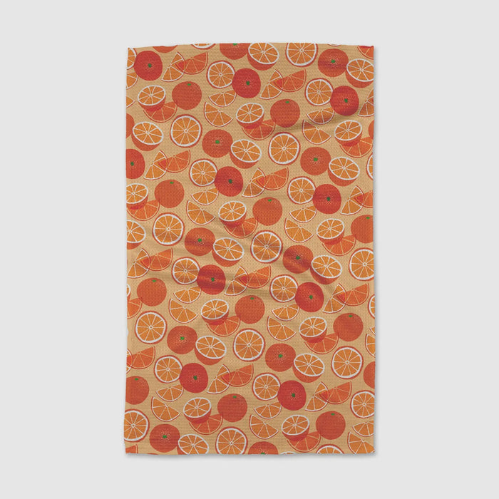 Only Oranges Tea Towel