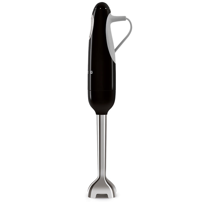 SMEG black hand blender alternate view