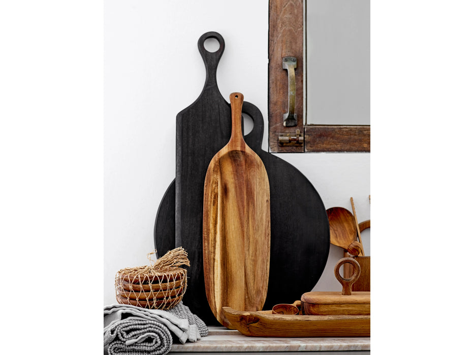 Black Wood Serving Board