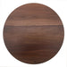J.K. Adams Walnut Lazy Susan 22 inch overhead