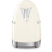 SMEG variable temperature electric kettle in cream, alternate view