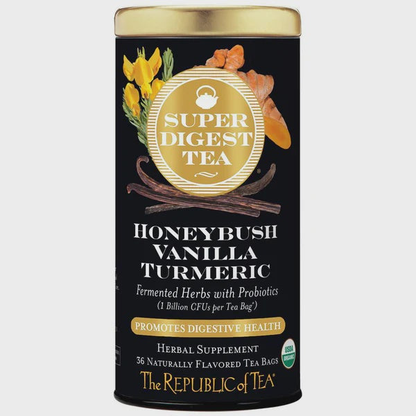 Organic Honeybush Vanilla Turmeric (36 Bags)