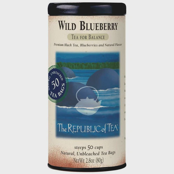 Wild Blueberry Tea for Balance (50 Bags)
