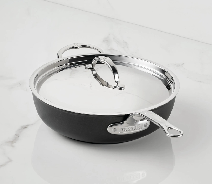 TITUM Nonstick Essential Pan with Lid, 4.5-Quart