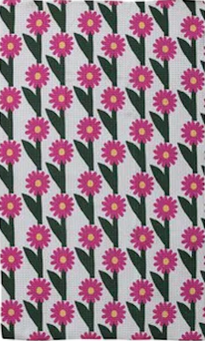 Floral Microfiber Tea Towel
