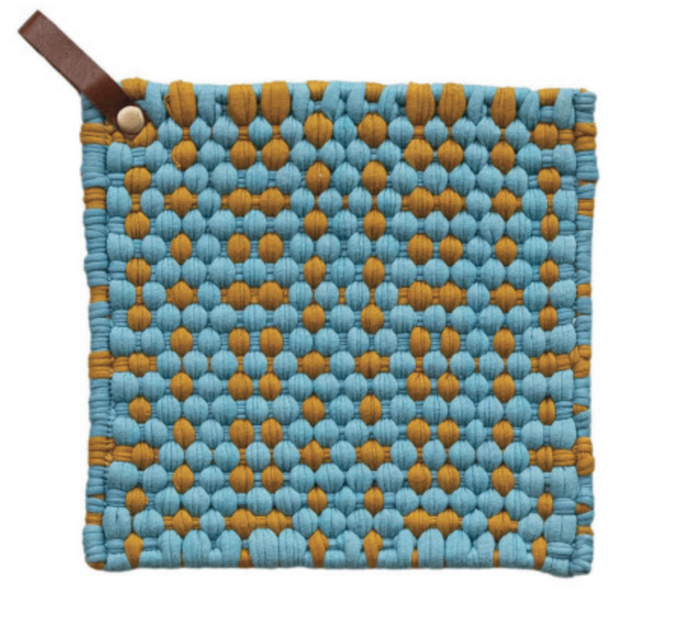 Handwoven Crocheted Pot Holder