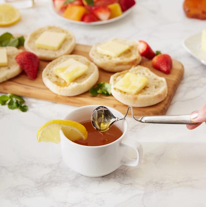 Honey Spoon with Curved Handle