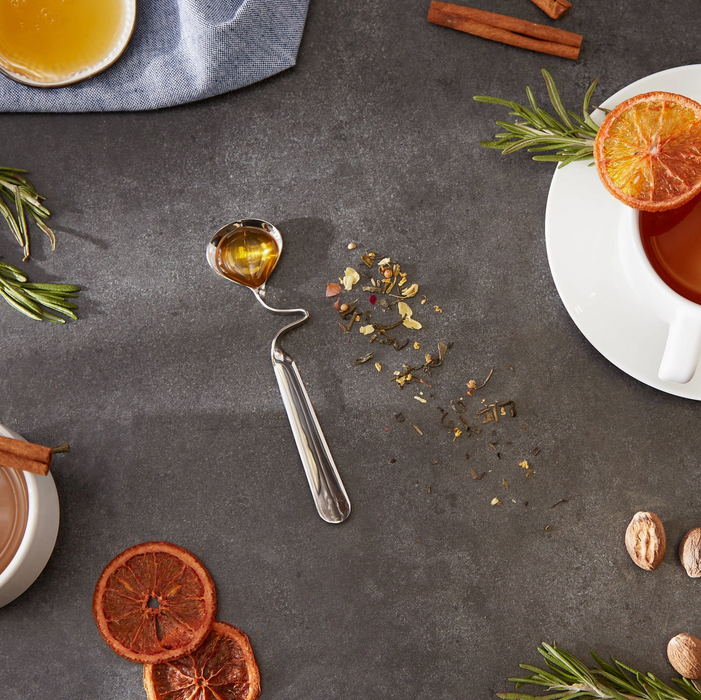 Honey Spoon with Curved Handle