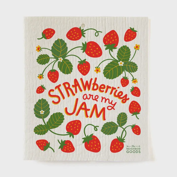 Strawberry Sponge Cloth