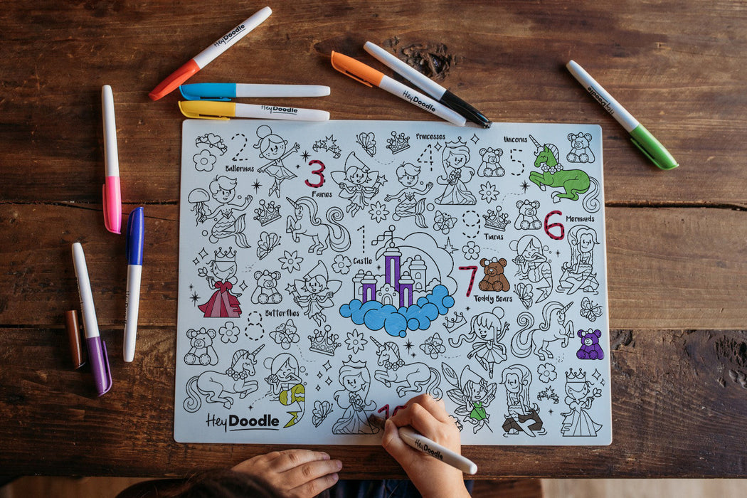 Reusable Coloring & Doodle Mat