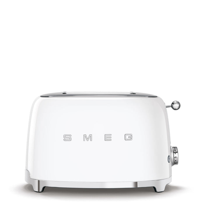 SMEG 2-slice toaster in glossy white