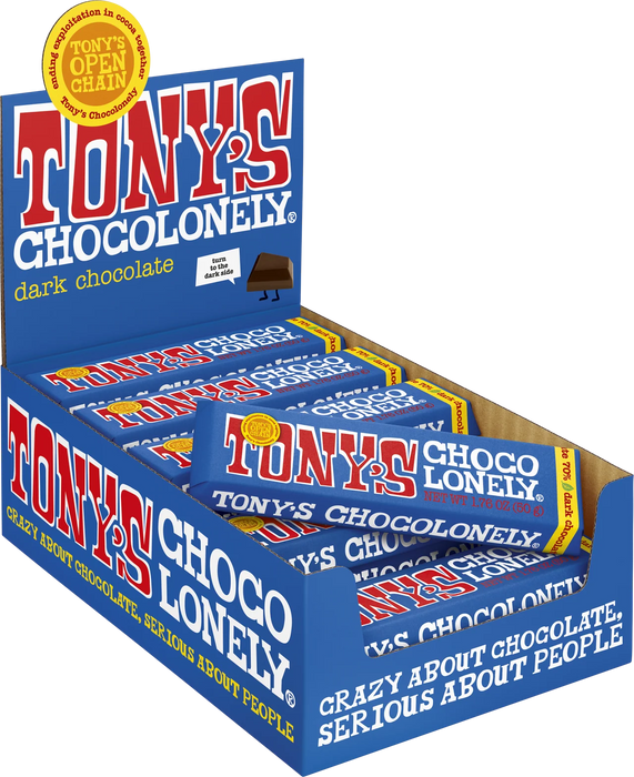 Tony's Dark Chocolate - Small Bar