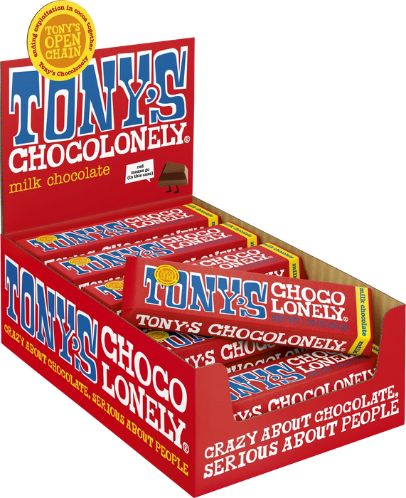 Tony's Milk Chocolate - Small Bar