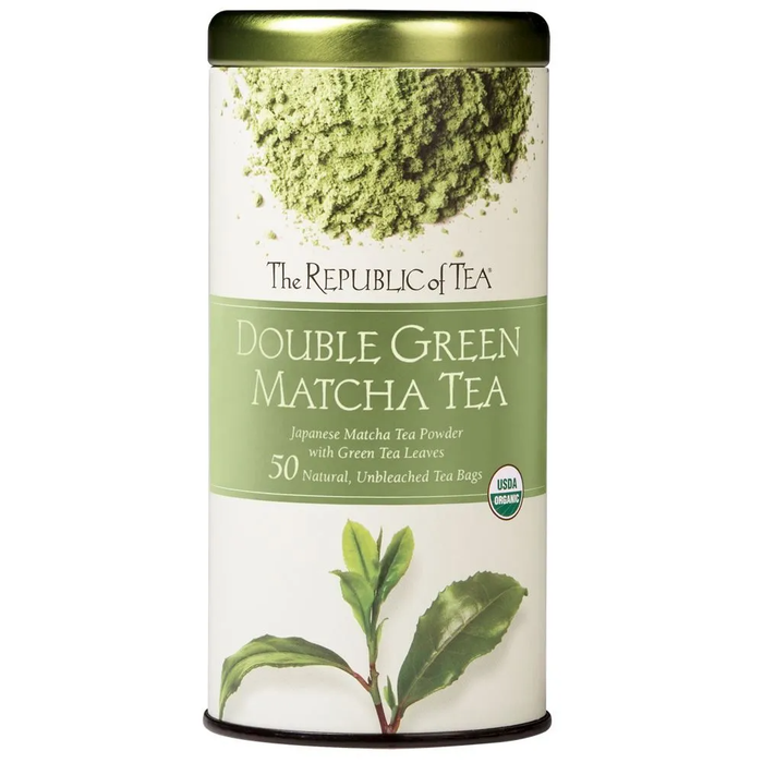 Organic Double Green Matcha Tea [50 bags]