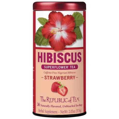 Hibiscus Strawberry Tea [36 Bags]