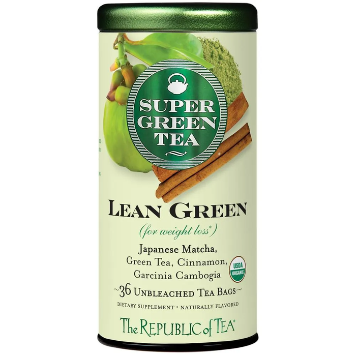Organic Super Green Lean Green Tea [36 Tea Bags]