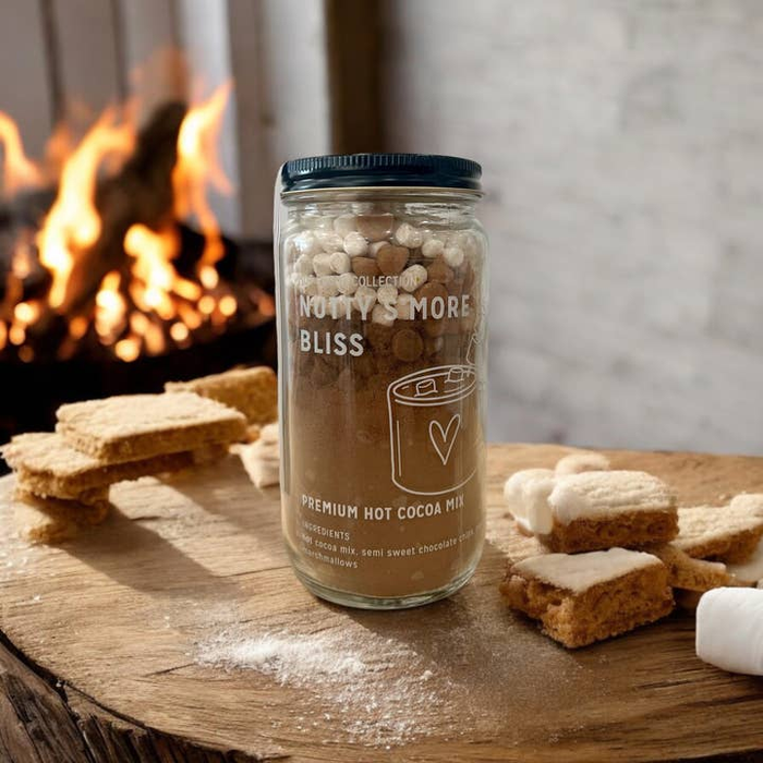 Nutty S'more Bliss Hot Cocoa Mix Jar