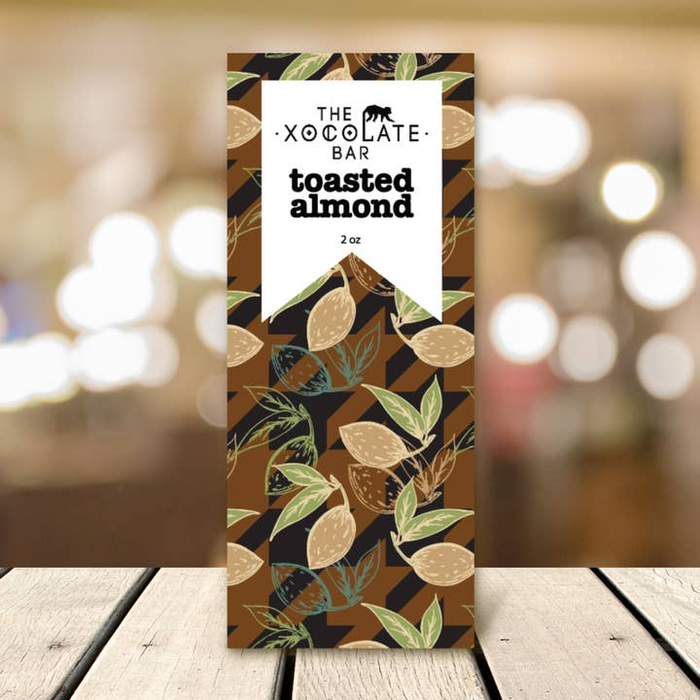 Toasted Almond Dark Bar