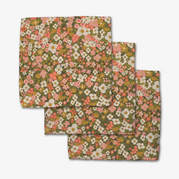 Gilded Garden Dishcloth Set