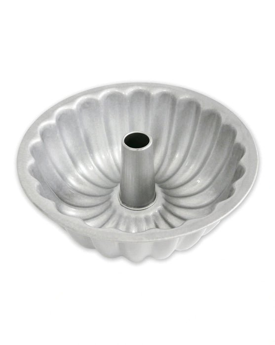 USA Pan Scalloped Tube Cake Pan angle view