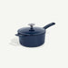 Made In Enameled Cast Iron Saucepan in Harbour Blue