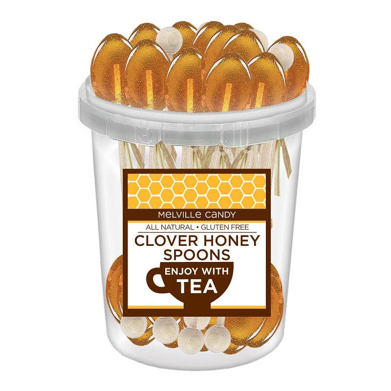 Clover Honey Spoons Singles — berry + basil
