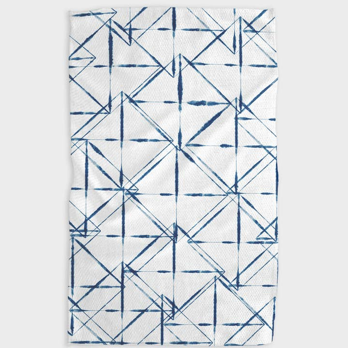 Geometry Tea Towel - Glass Diamonds