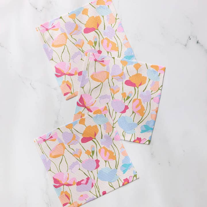 Sunlit Garden Dishcloth Set