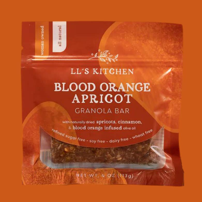Blood Orange & Apricot Granola Bar
