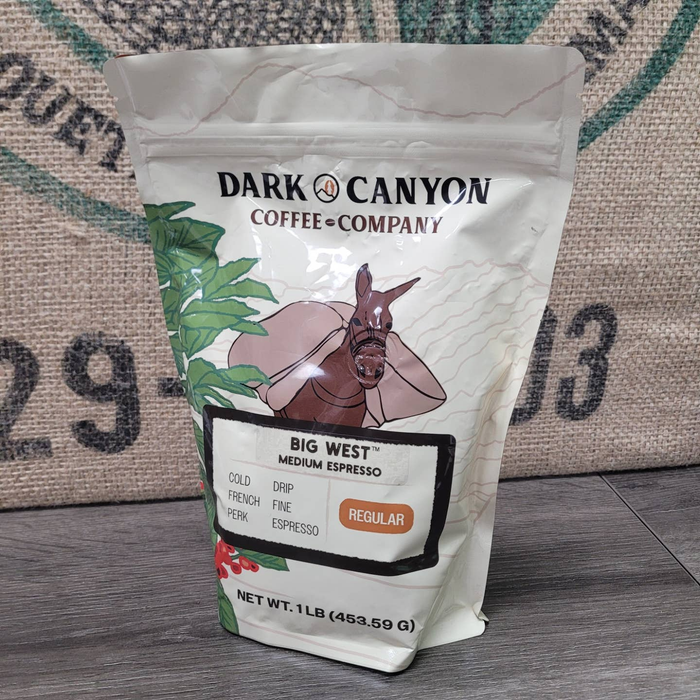 Big West Espresso Coffee - WHOLE BEAN