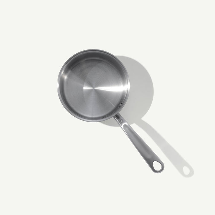 Made In Stainless Clad Saucepan 2QT in use