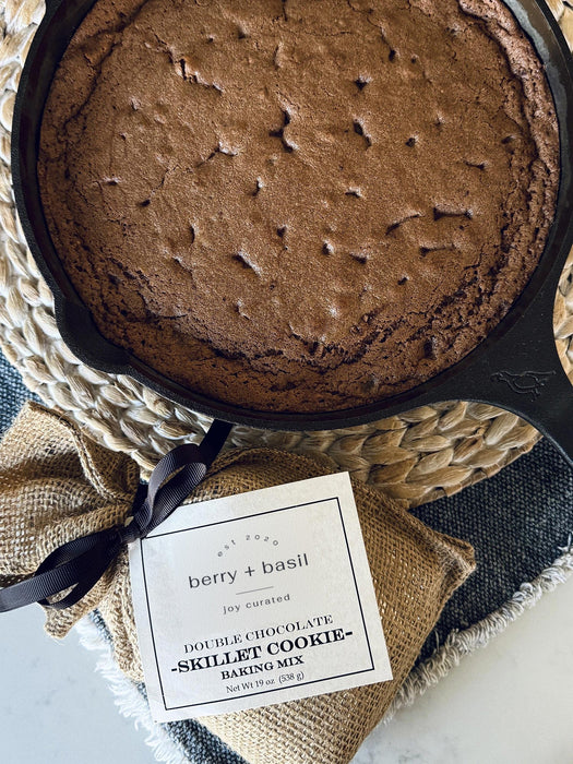 Berry + Basil Double Chocolate Skillet Cookie Mix