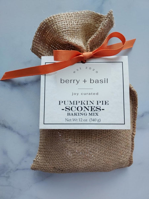 Berry + Basil Pumpkin Pie Scone Mix