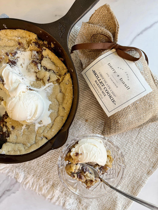 Berry + Basil Chocolate Chip Skillet Cookie Mix