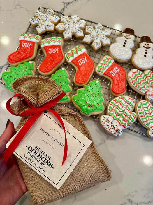 Berry + Basil Sugar Cookies Baking Mix