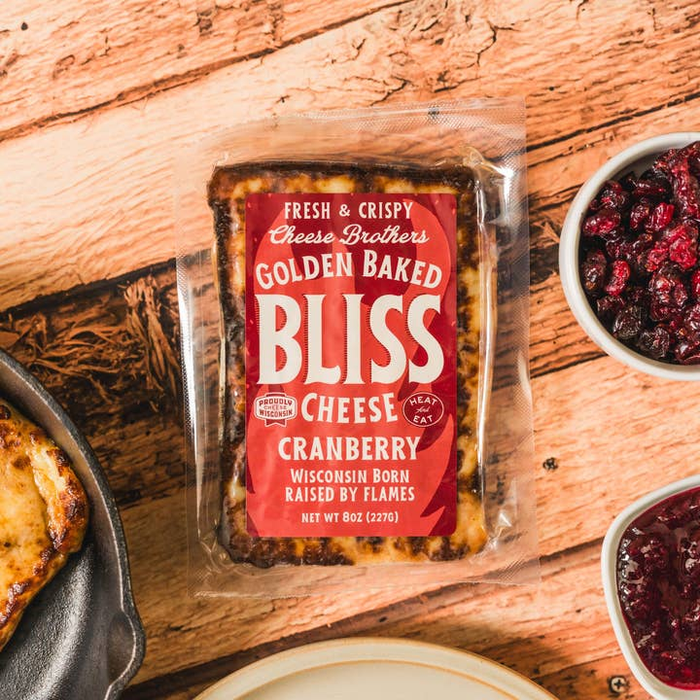 Golden Baked Cranberry Cheese