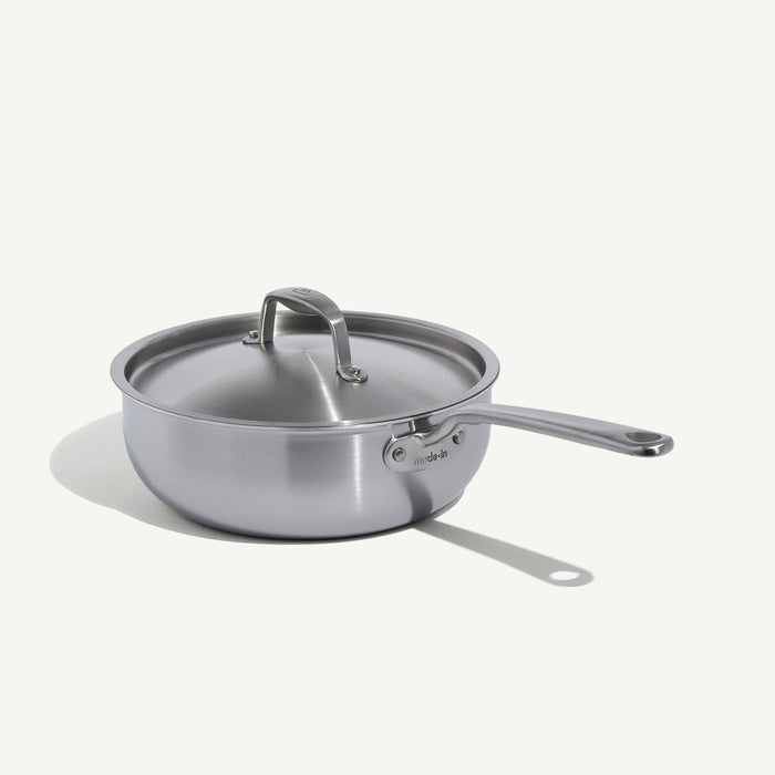 Made In Stainless Clad Saucier 3QT