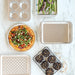 Personal pizza on the compact pizza crisper