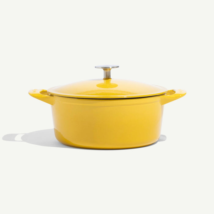 Made In Enameled Cast Iron Dutch Oven in Marigold