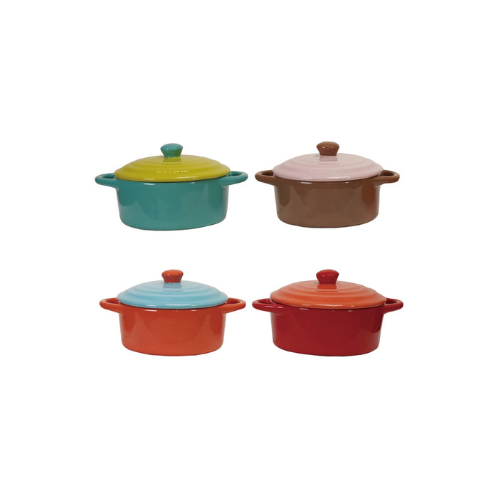 Two-Tone Stoneware Mini Baker