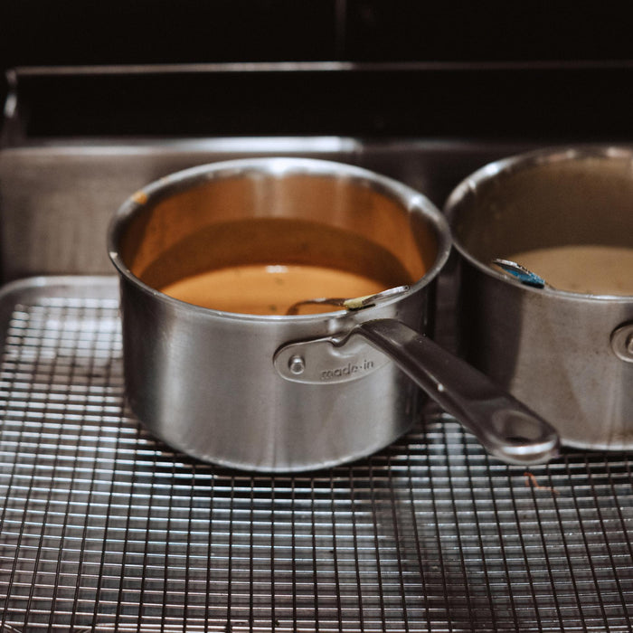 Made In Stainless Clad Saucepan 2QT angle